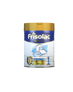 FRISOLAC Gold 1 - mākslīgais piena maisījums zīdaiņiem no dzimšanas, 400g
