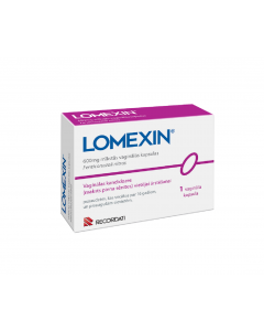 LOMEXIN 600 mg mīkstās vaginālās kapsulas, N1