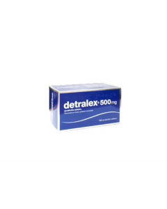 DETRALEX 500 mg apvalkotās tabletes, N120