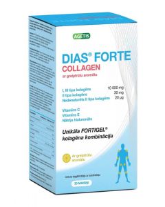 DIAS Forte Collagen Grapefruit pulveris, N30
