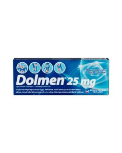 DOLMEN 25 mg tabletes, N10