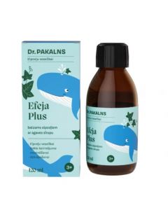 DR.PAKALNS Efeja plus balzams ar agaves sīrupu 3+, 120ml