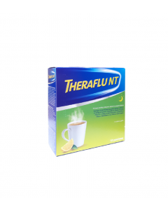 THERAFLU NT pirms miega - pulveris iekšķīgi lietojama šķīduma pagatavošanai, N10