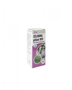 ZEĻEŅINA pilieni RFF pilieni iekšķīgai lietošanai, šķīdums, 25ml