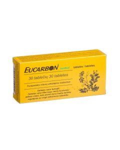 EUCARBON Herbal tabletes, N30