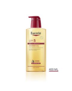 EUCERIN pH5 dušas eļļa jutīgai sausai ādai, 400 ml