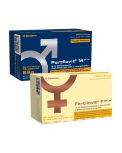 FERTILOVIT F ENDO kapsulas, N90 + FERTILOVIT M Plus kapsulas, N90
