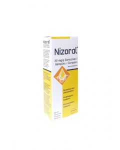 NIZORAL 20 mg/g šampūns, 60ml