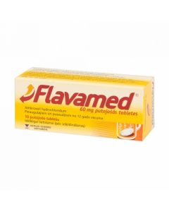 FLAVAMED 60mg putojošās tabletes, N10
