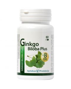 Ginkgo Biloba Plus kapsulas, N60