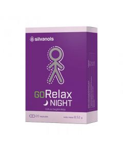 GORELAX Night kapsulas, N20