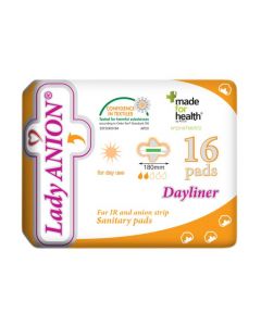 LADY ANION Dayliner higiēniskie ieliktnīši ar spārniem, N16