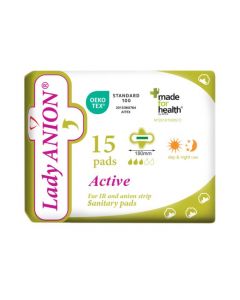 LADY ANION Active plānas higiēniskās paketes, N15