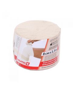 LAUMA Elastīgā medicīniskā saite, 8cm x 3,5m