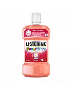 LISTERINE Smart Rinse Mild Berry bērnu mutes skalojamais līdzeklis, 500ml