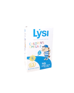 LYSI Children's Omega - 3 uztura bagātinātājs, košļājamas kapsulas, N60