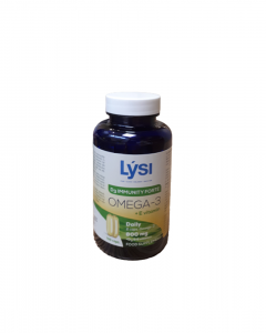LYSI Omega-3 D3 Immunity Forte + E vitamīns uztura bagātinātājs, kapsulas, N100
