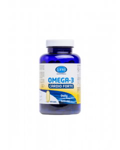 LYSI Omega-3 Cardio Forte uztura bagātinātājs, kapsulas, N120