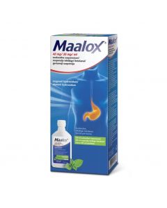 MAALOX 40 mg/35 mg/ml suspensija, 250 ml
