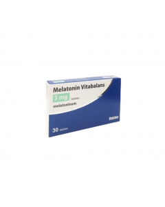 MELATONIN Vitabalans 3 mg tabletes, N30