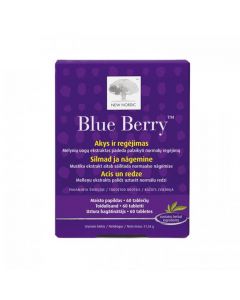 NEW NORDIC Blue Berry tabletes redzei, N60