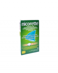 NICORETTE Freshfruit 4 mg ārstnieciskā košļājamā gumija, N30