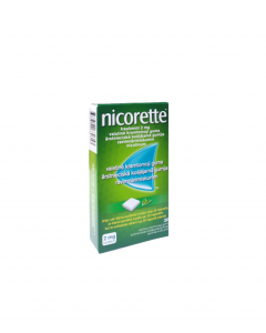 NICORETTE Freshmint 2 mg ārstnieciskā košļājamā gumija, N30