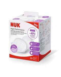 NUK High Performance augstas uszūktspējas krūšturu ieliktņi, 30gb