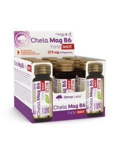 OLIMPLABS Chela-Mag B6 Forte Shot apelsīnu garša 25ml, N9