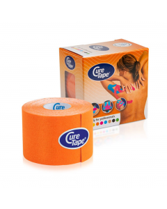 CURETAPE Kinezioloģiskais teips (oranžs), 5cm x 5m