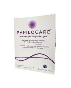 PAPILOCARE vagināls gels 5 ml, N7