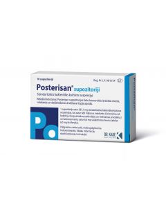 POSTERISAN supozitoriji, N10