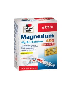 DOPPELHERZ® aktiv Magnijs 400 pulveris, N20