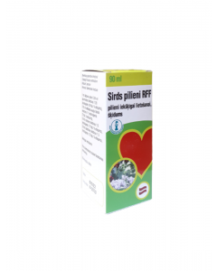Sirds pilieni RFF pilieni iekšķīgai lietošanai, 90 ml