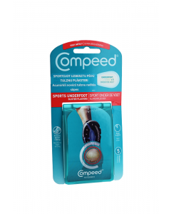 COMPEED sportojot uzberztu pēdu tulznu plāksteri, N5