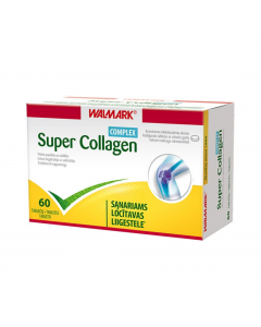 WALMARK SUPER COLLAGEN COMPLEX košļājamās tabletes N60