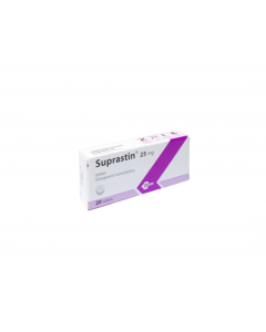 SUPRASTIN 25 mg tabletes, N20