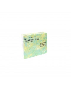 TAVEGYL 1 mg tabletes, N20