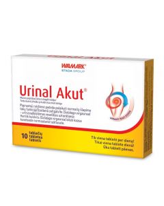 Urinal Urinal Akut tabletes, N10