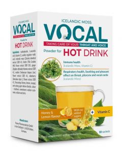 VOCAL Hot Drink Honey-lemon karstais dzēriens, N10