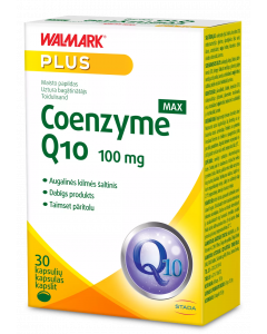 WALMARK COENZYME Q10 MAX 100mg kapsulas N30