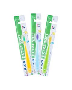 WOOM Kids Extra Soft zobu birste bērniem, N1