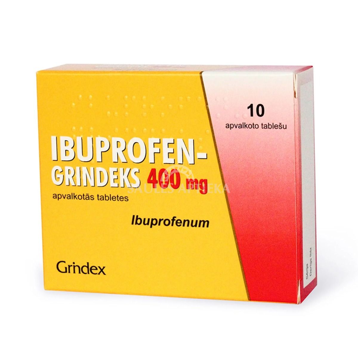 Ibuprofen-Grindeks 400 mg apvalkotās tabletes