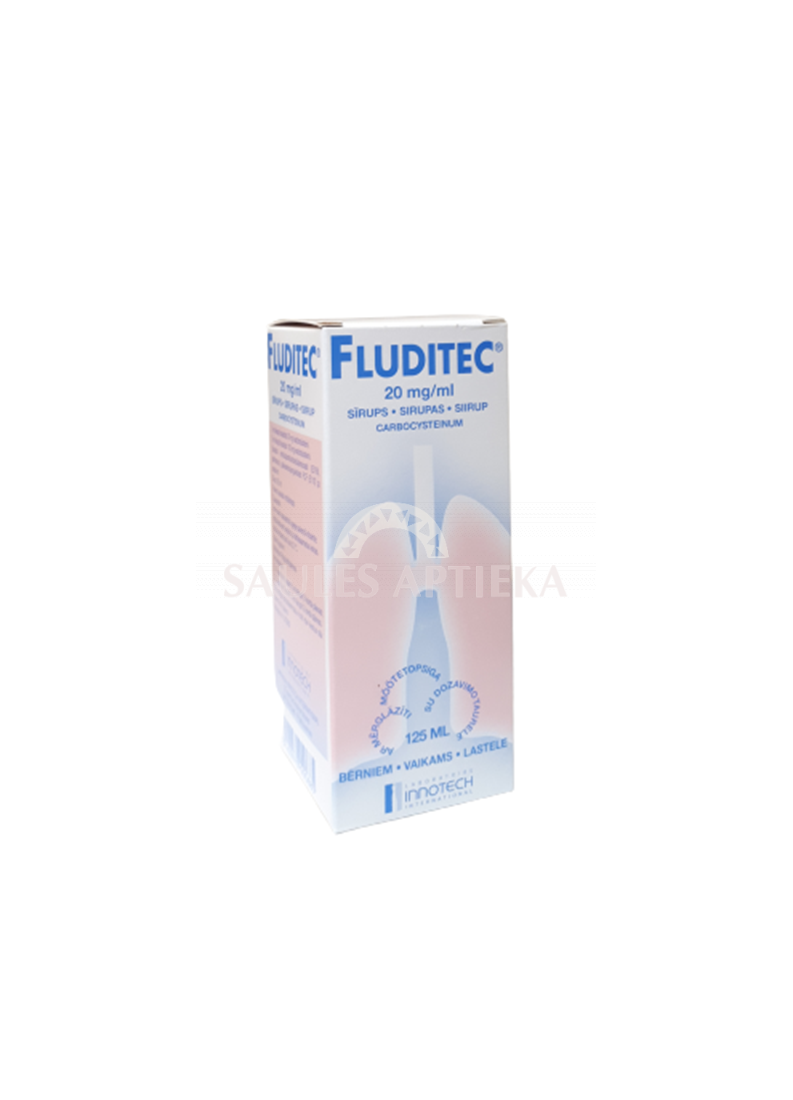 Fluditec 20 mg/ml sīrups