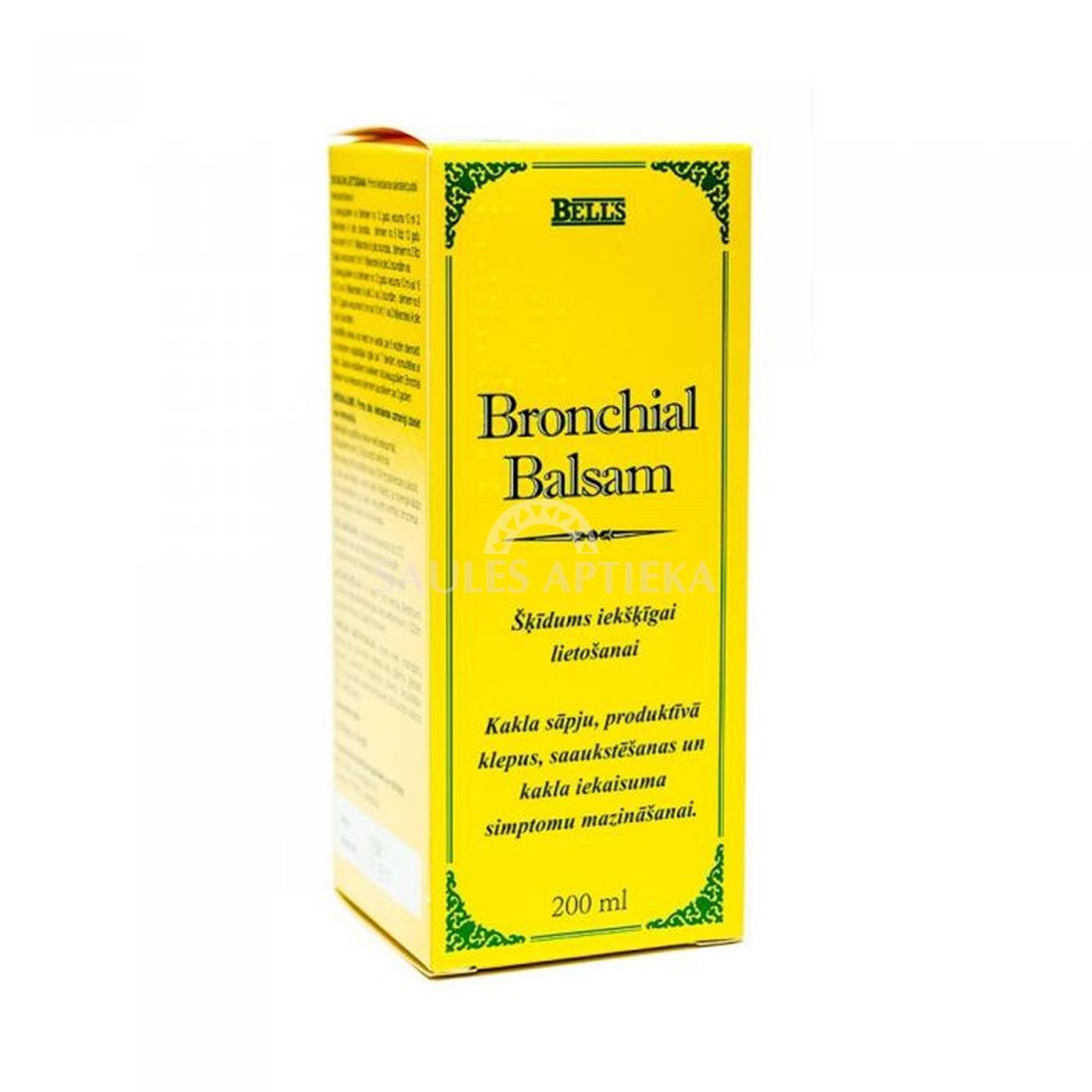Bronchial Balsam šķīdums iekšķīgai lietošanai