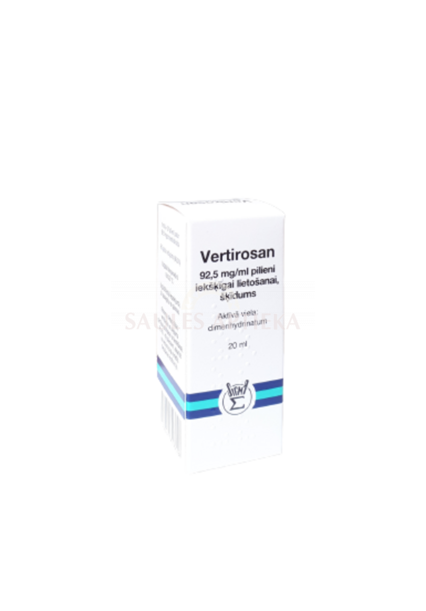 Vertirosan 92,5 mg/ml pilieni iekšķīgai lietošanai, šķīdums