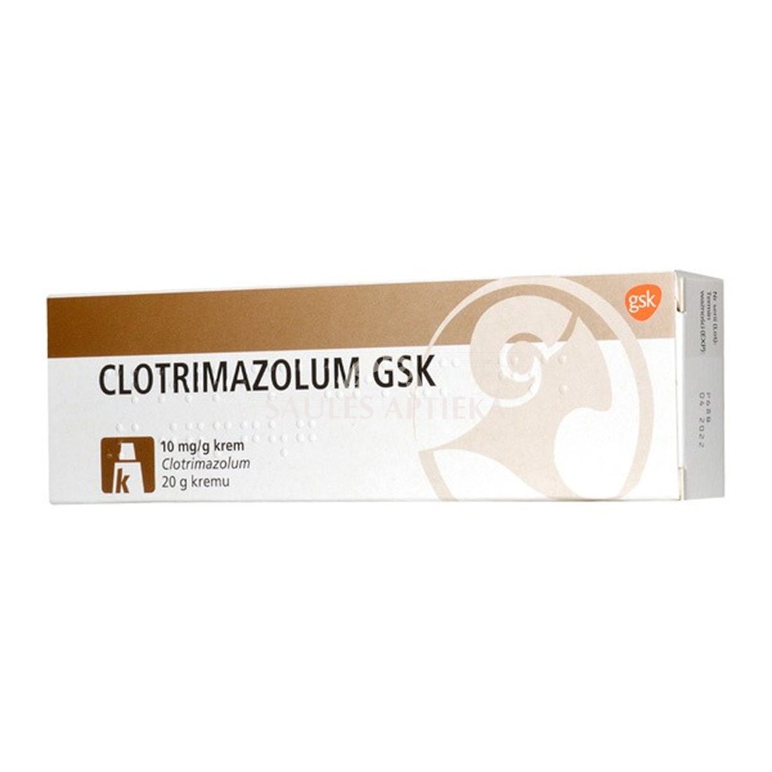 Clotrimazolum GSK 10 mg/g krēms