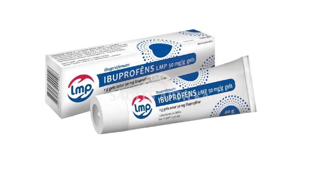 Ibuprofēns LMP 50 mg/g gels