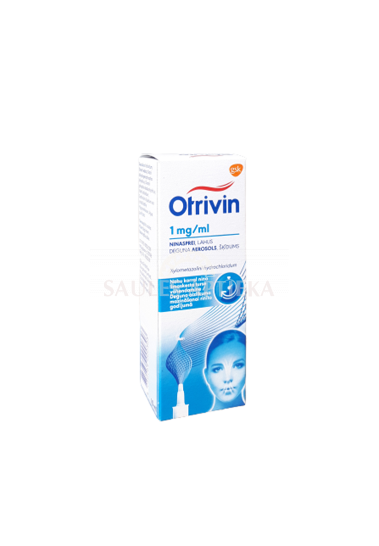 Otrivin Total 0,5 mg/ml + 0,6 mg/ml deguna aerosols, šķīdums