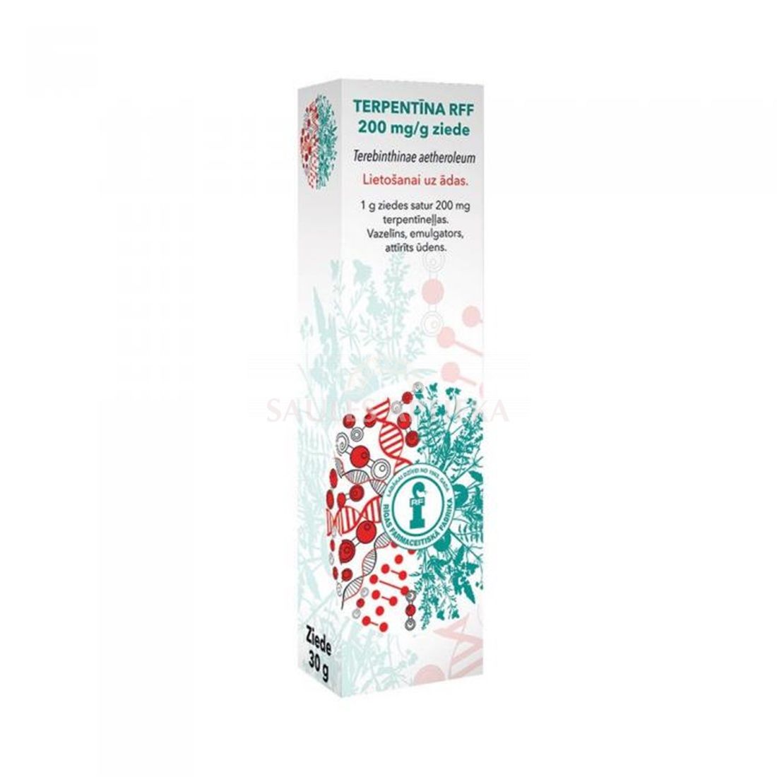 Terpentīna RFF 200 mg/g ziede